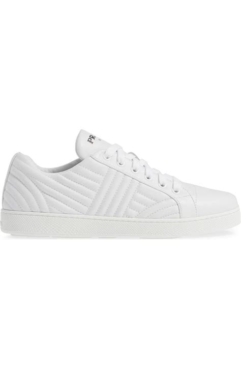 prada quilted sneakers|women's Prada sneakers nordstrom.